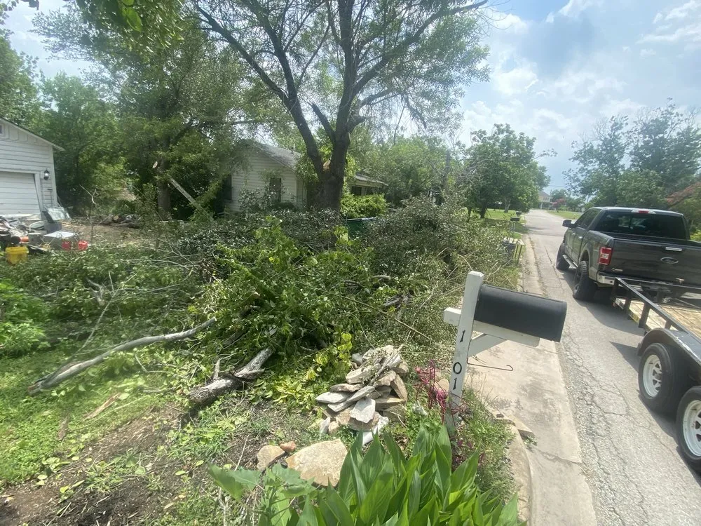 Local yard maintenance in Georgetown, TX by ATX Junk and Landscape Remodel