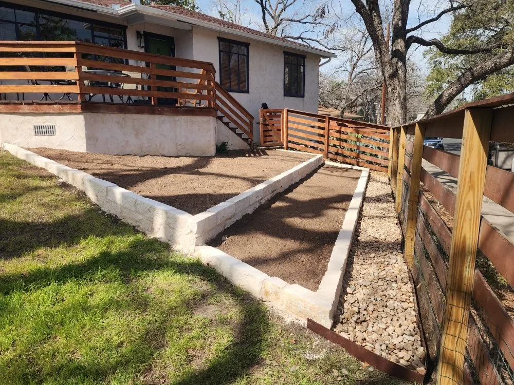 Reliable landscape installation with custom design in Austin, TX by ATX Landscaping & More