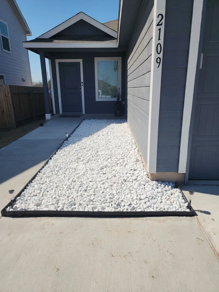 Professional garden landscaping for beautiful yards in Austin, TX by ATX Landscaping & More