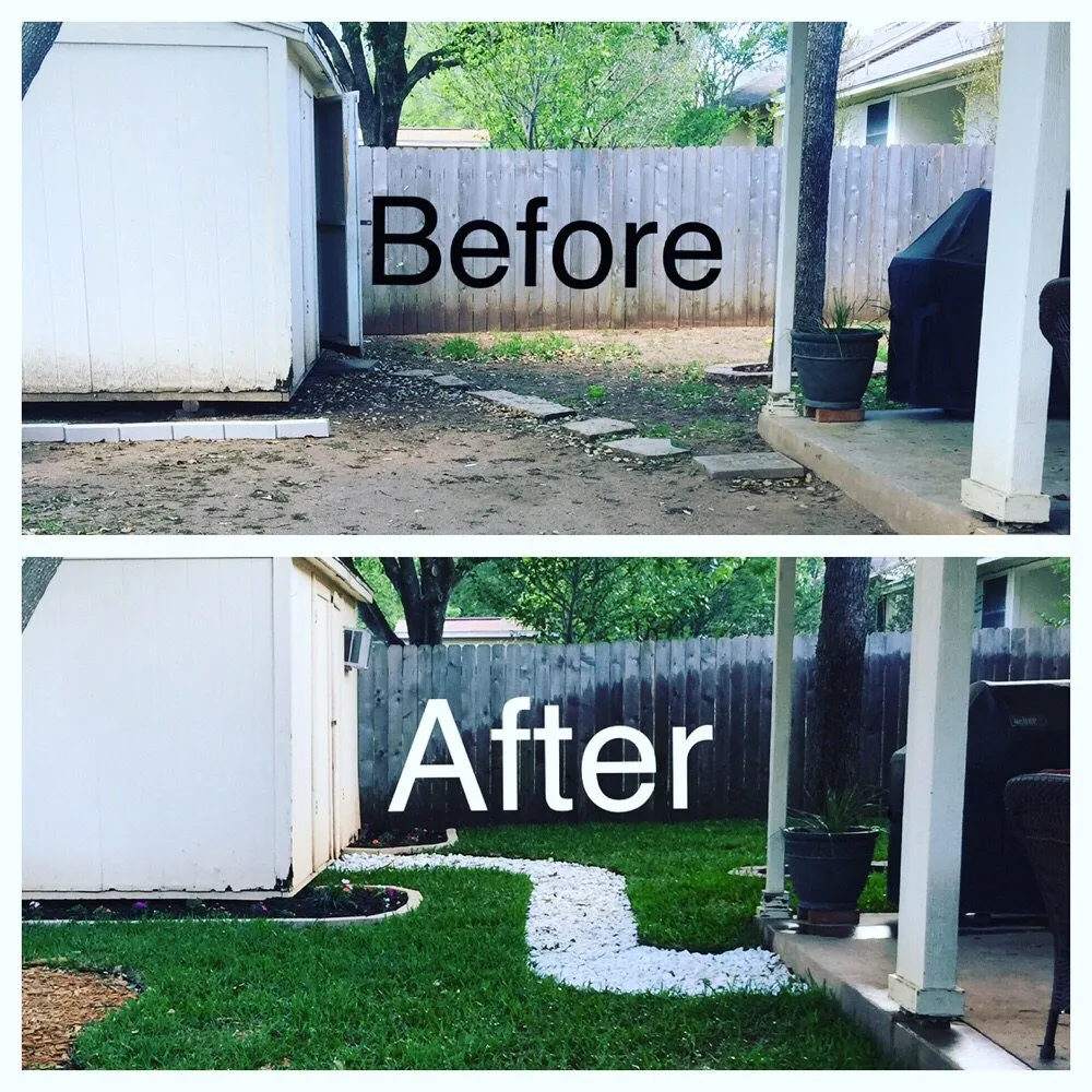 Custom landscaping services in Austin, TX by ATX Lawn And Pool Services