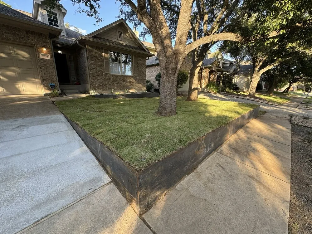 Custom yard cleanup service for homes in Austin, TX by ATX Prestige Landscaping