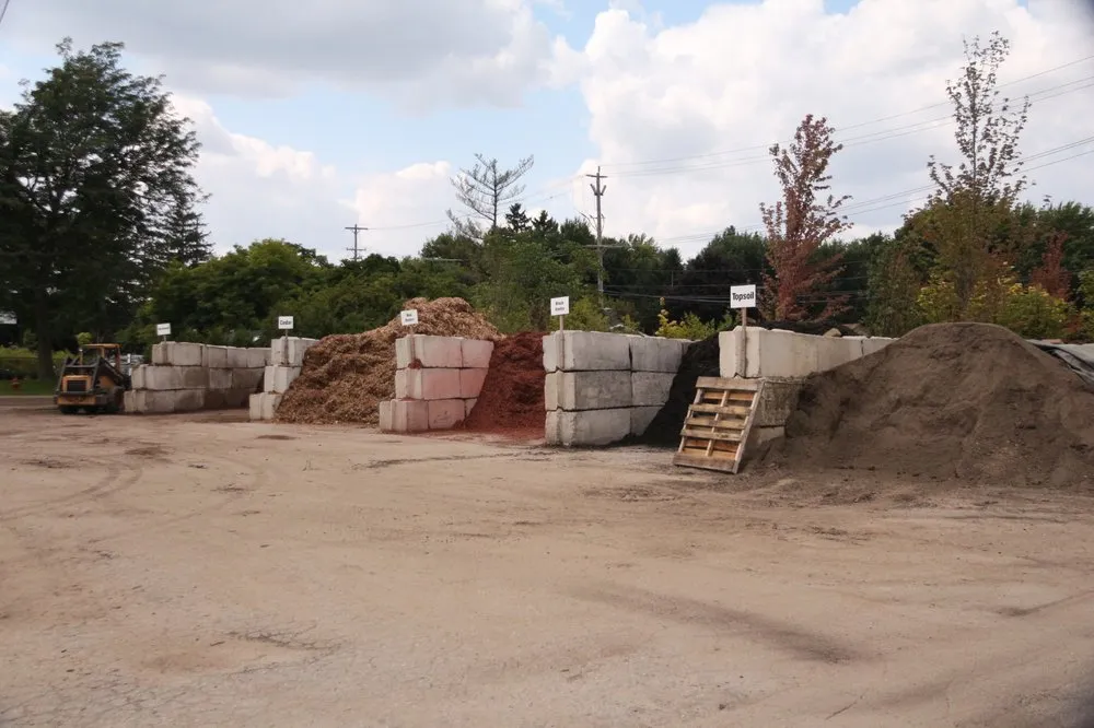 Custom residential landscaping in Rochester Hills, MI by Auburn Oaks Nursery