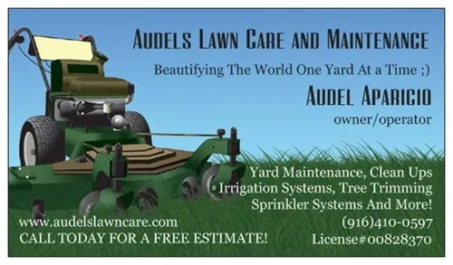 Top-rated lawn care service in Roseville, CA - Audels Lawn Care & Maintanence