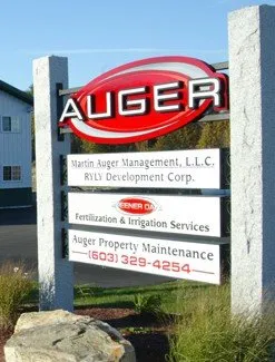 Affordable residential landscaping with custom design in Hampstead, NH by Auger Property Maintenance