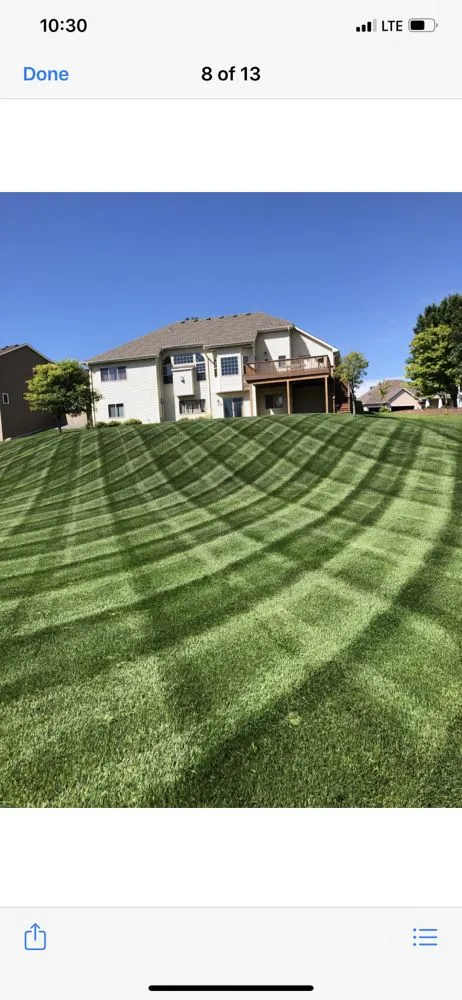 Affordable yard maintenance in Andover, MN by Augusta Greens