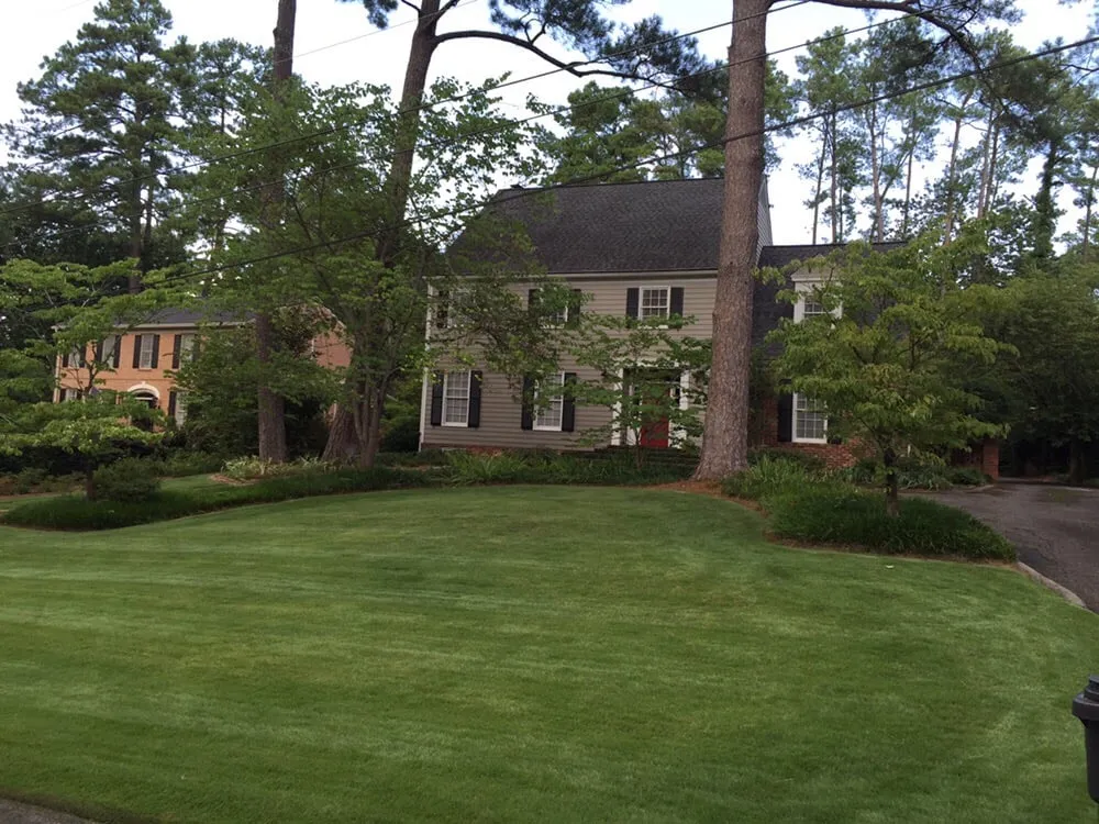 Professional residential landscaping with custom design in Augusta, GA by Augusta Lawn Care