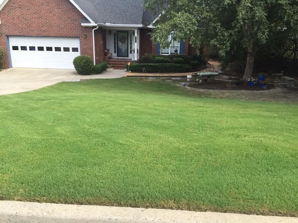 Professional yard cleanup service with custom design in Augusta, GA by Augusta Lawn Care