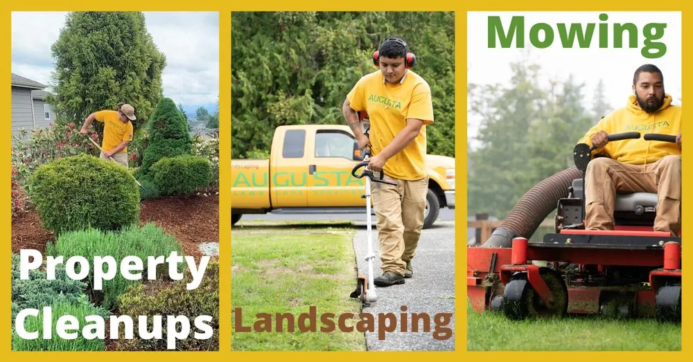 Top-rated lawn mowing service for beautiful yards in Milton, WA by Augusta Lawn Care of Edgewood