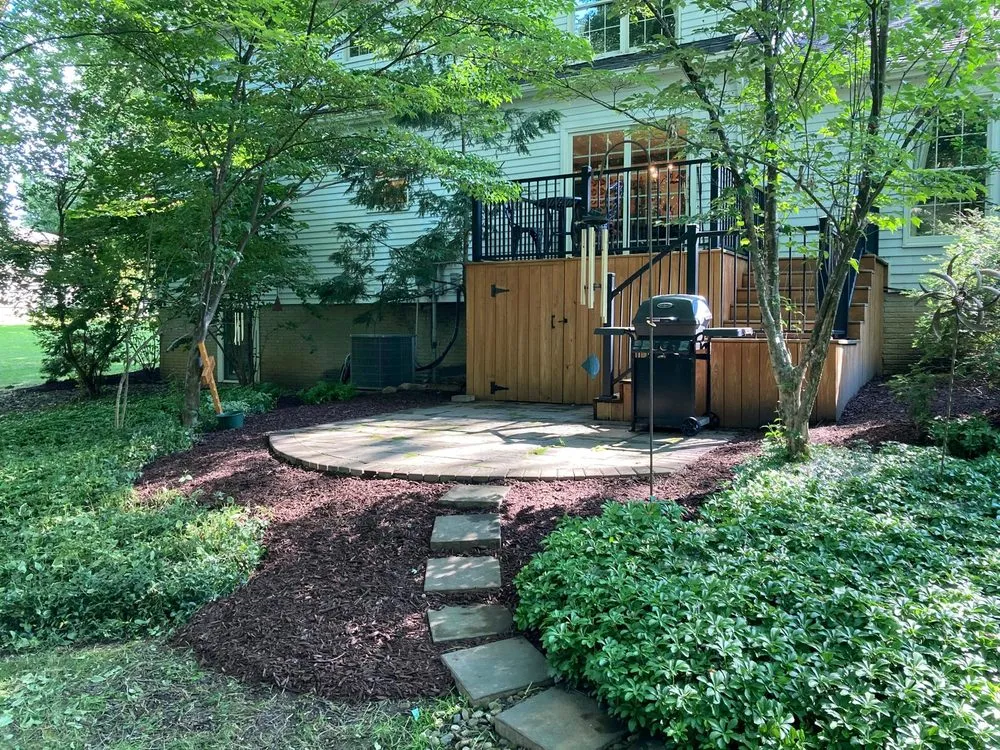 Professional landscape installation in Garfield Heights, OH by Augusta Lawn Care Services