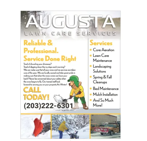 Local yard maintenance with custom design across Milford, CT - Augusta Lawn Care Services