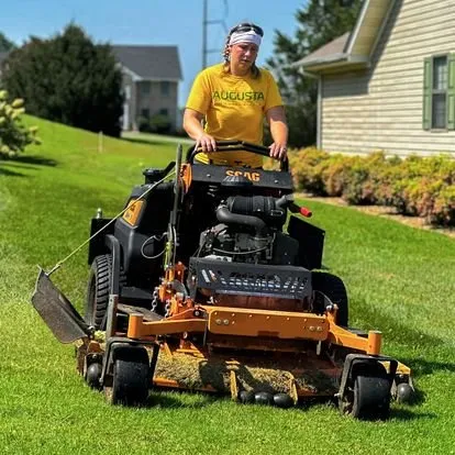 Affordable outdoor landscaping for residential properties in Athens, TN by Augusta Lawn Care Services of Athens