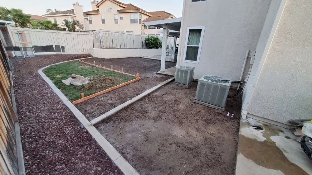 Expert outdoor landscaping in Murrieta, CA by Augustin Concrete