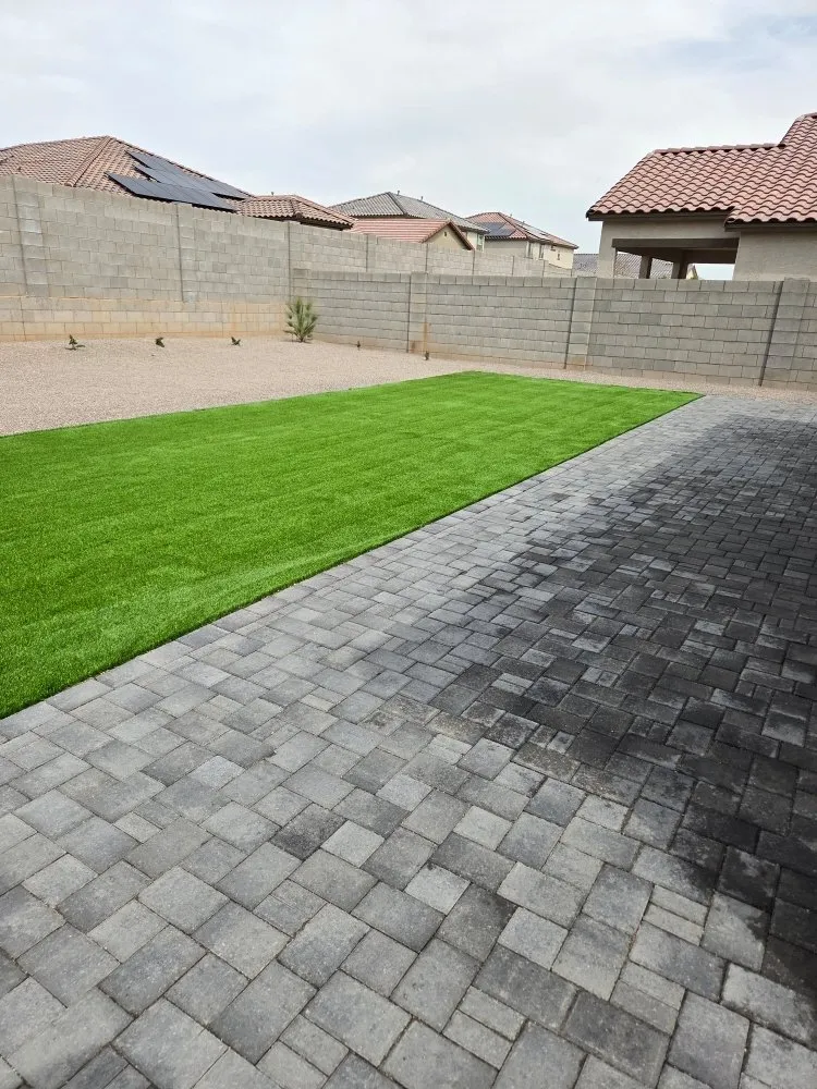 Professional landscape installation in Surprise, AZ - Augustins Landscaping