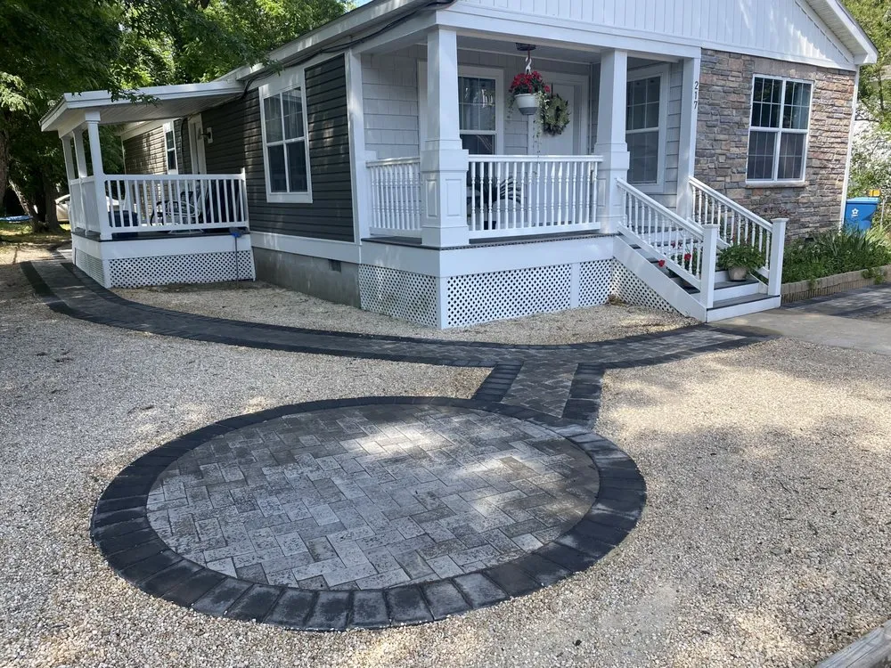 Expert lawn mowing service with custom design in Bridgeville, DE by Augusto and Sons Landscaping