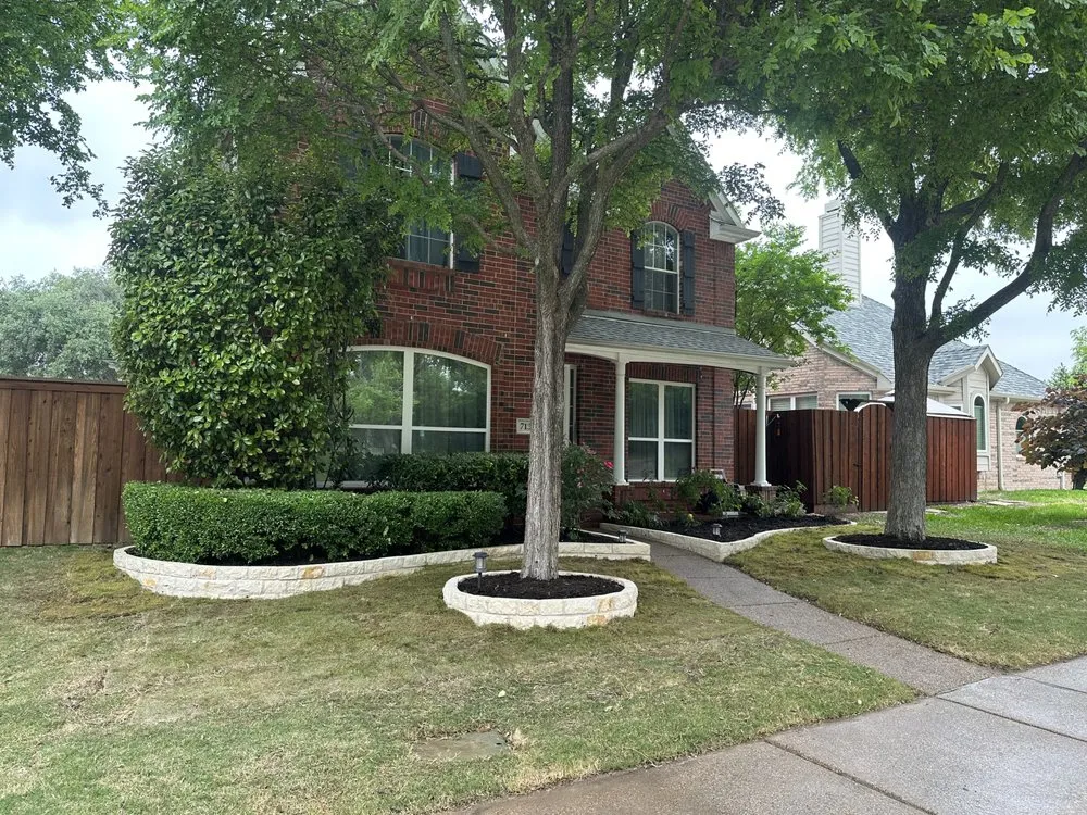 Professional residential landscaping for homes across Plano, TX - Augusto's Property Care