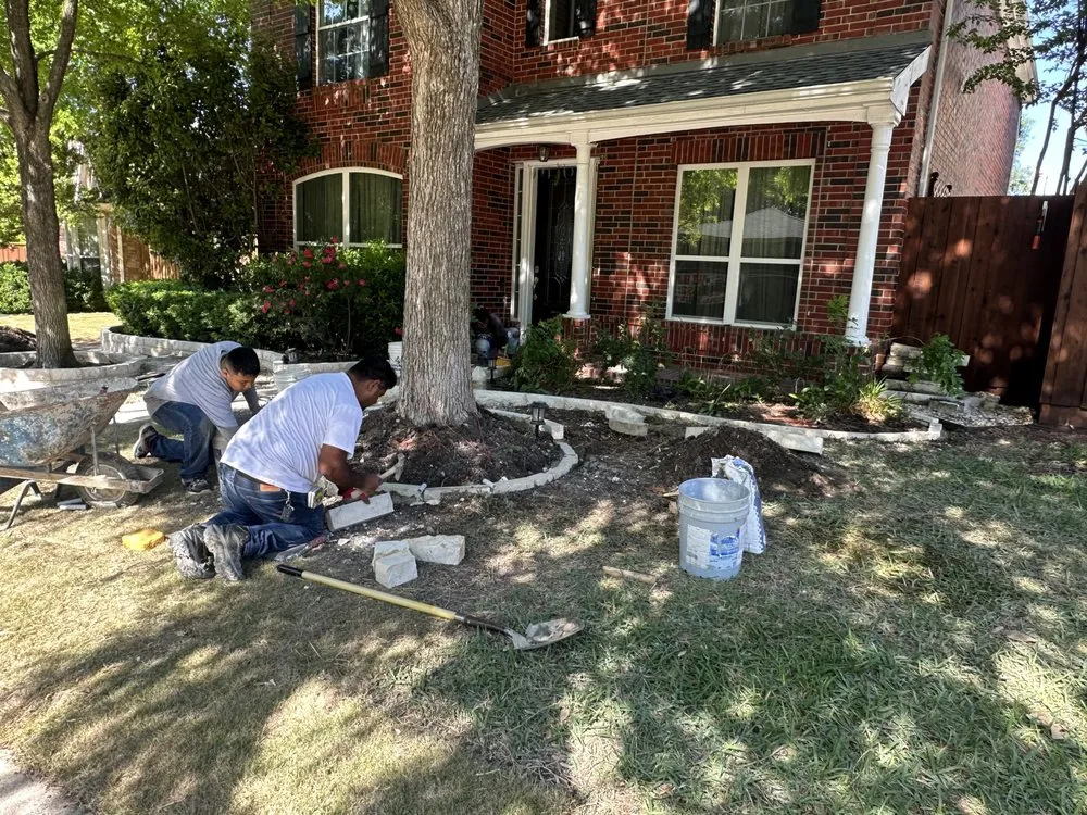 Expert landscape design for homes across Plano, TX - Augusto's Property Care