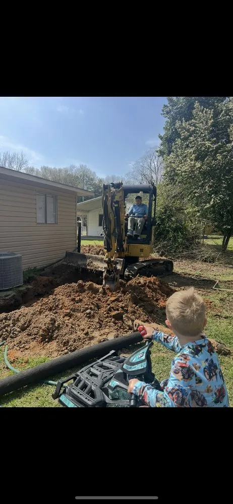 Professional landscape installation in Purvis, MS by Aultmans Digging And Cleanup