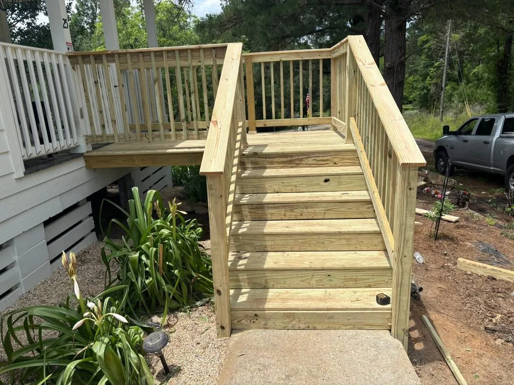 Local landscape design for homes in Purvis, MS by Aultmans Digging And Cleanup