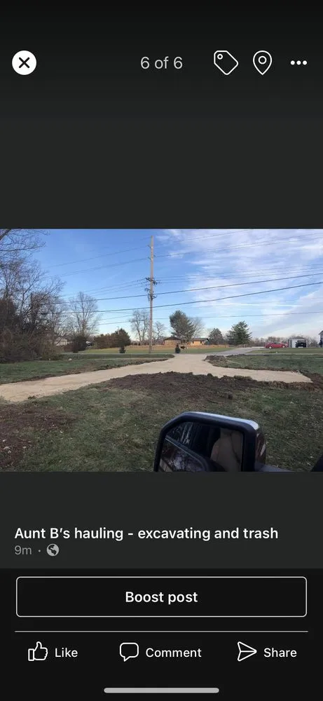 Top-rated yard cleanup service in Bedford, IN by Aunt Bs Hauling Excavating and Trash