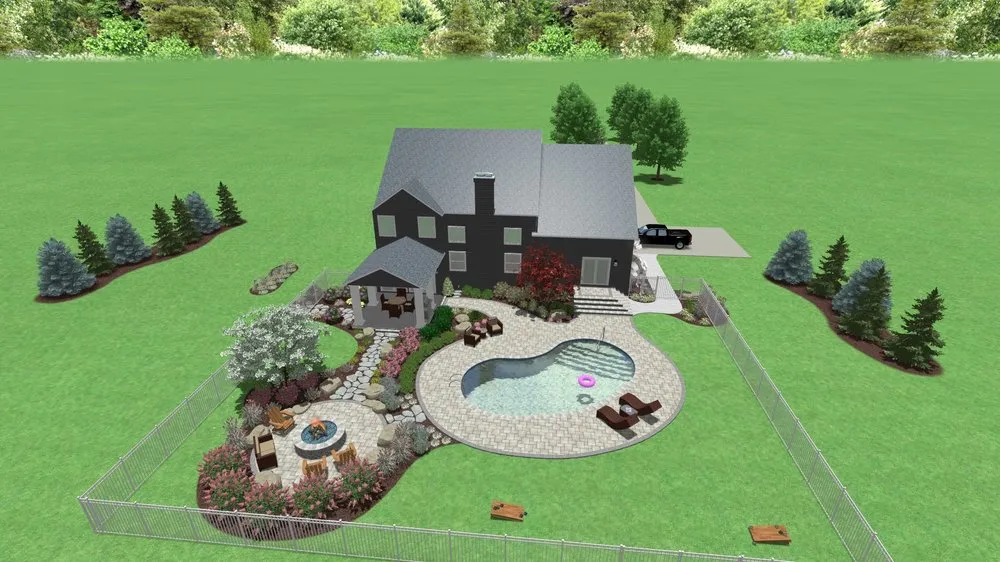 Trusted landscaping services for residential properties across Canal Fulton, OH - Aura Concrete & Landscaping