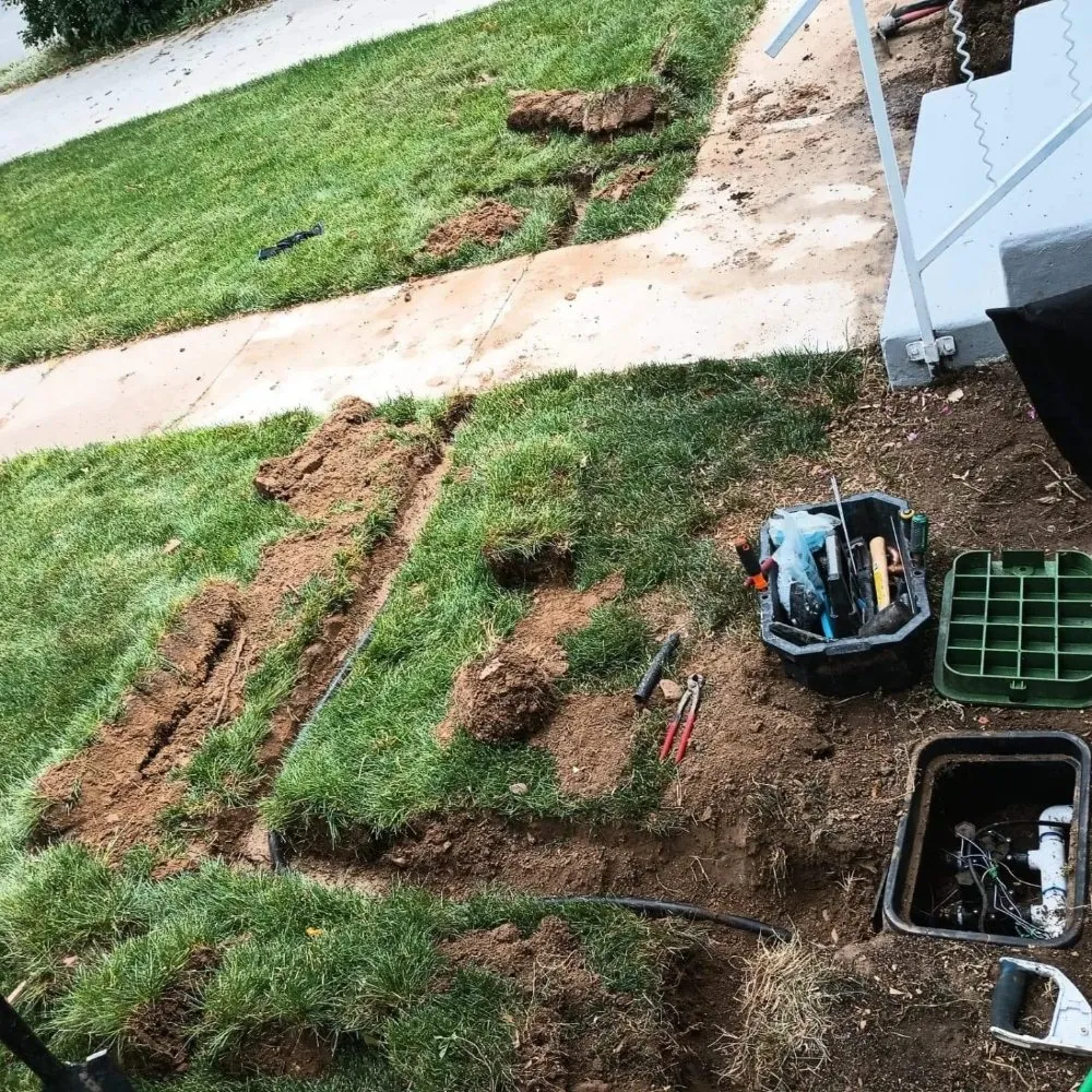 Custom yard cleanup service for residential properties across Aurora, CO - Auski's Irrigation