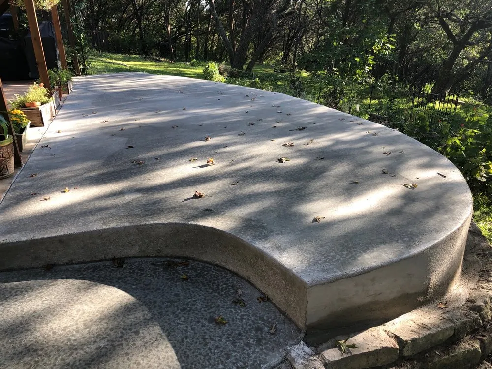 Professional residential landscaping for residential properties in Austin, TX by Austin Concrete Construction