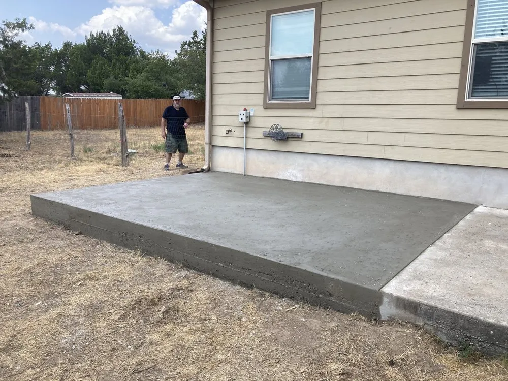 Professional residential landscaping for beautiful yards in Austin, TX by Austin Concrete Construction