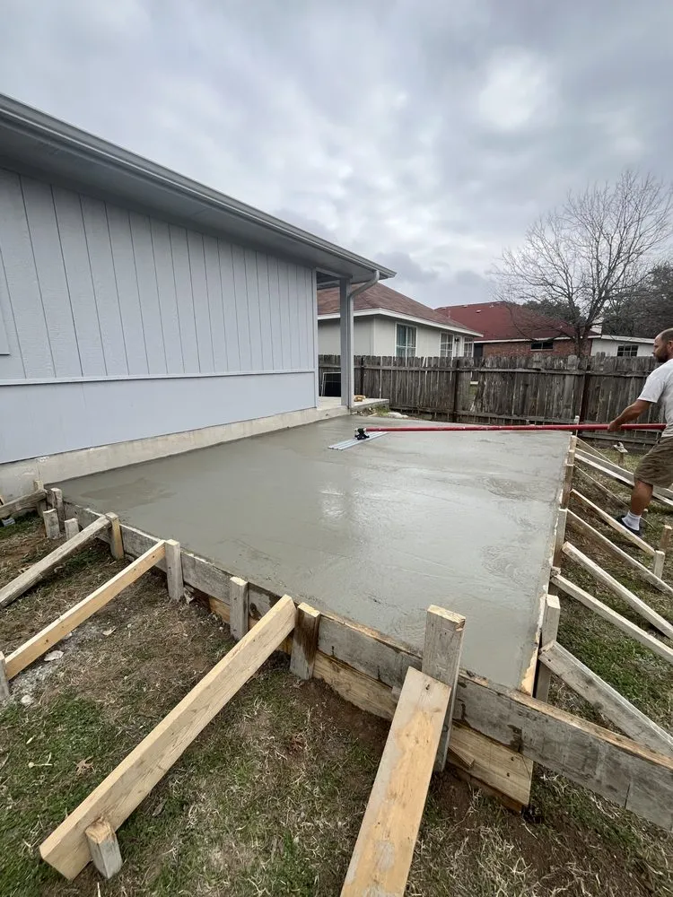 Custom landscape design in Austin, TX - Austin Concrete Construction