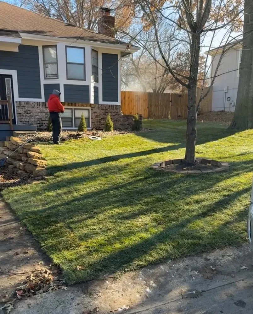 Custom landscaping services near you across Lees Summit, MO - Austin Farms Sodding