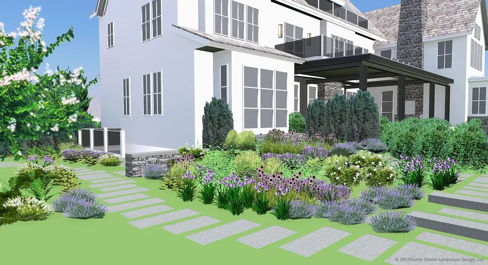 Affordable outdoor landscaping for year-round maintenance in Fairfield, CT by Austin Ganim Landscape Design, LLC