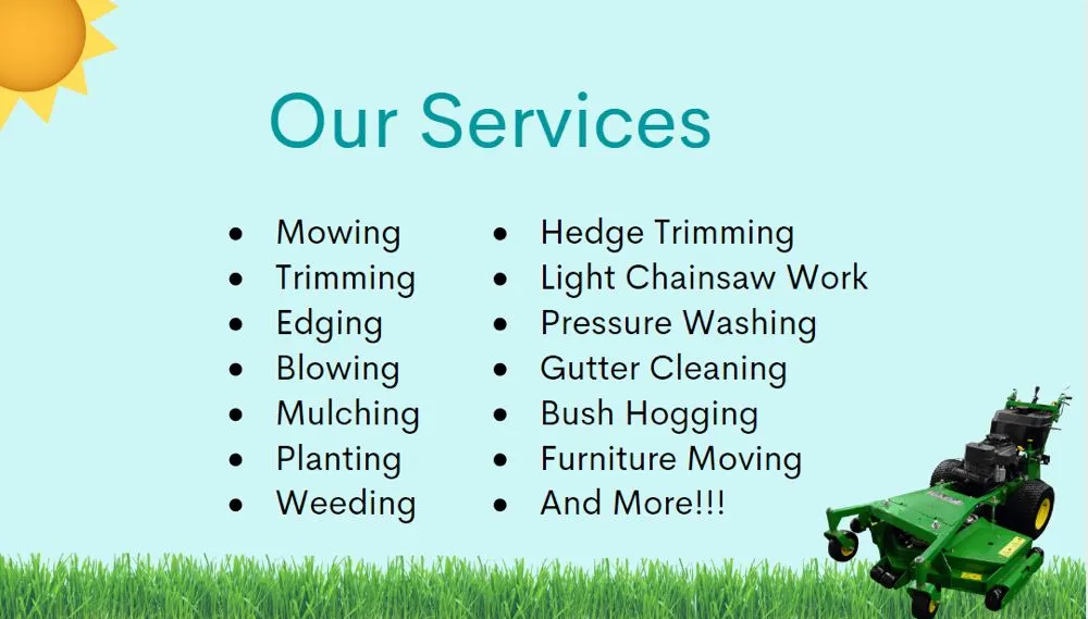 Top-rated lawn mowing service in Florence, AL - Austin Lawn Care