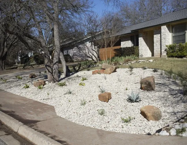 Affordable garden landscaping for homes in Austin, TX by Austin Native Landscaping