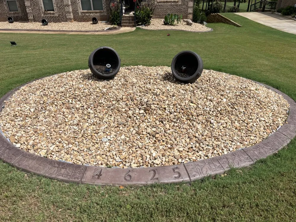 Custom garden landscaping in Hampton, GA - Austin Tree And Lawn Care