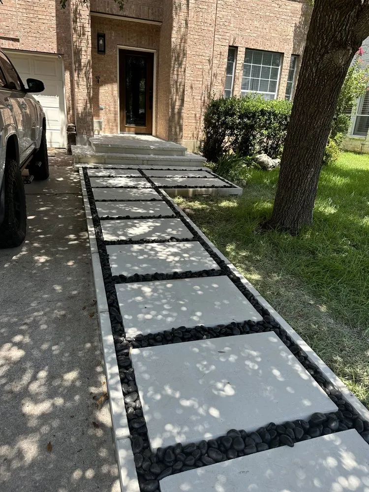 Affordable outdoor landscaping for outdoor upgrades in Hutto, TX by Austin Yard Builder