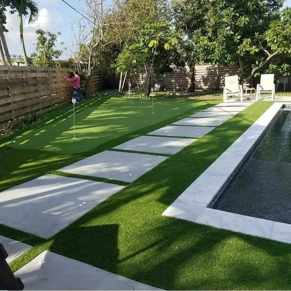 Custom landscape design in Saint Petersburg, FL by Austin's Artificial Grass