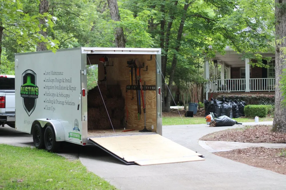 Reliable yard cleanup service experts serving Lexington, SC - Austin's Landscape & Irrigation