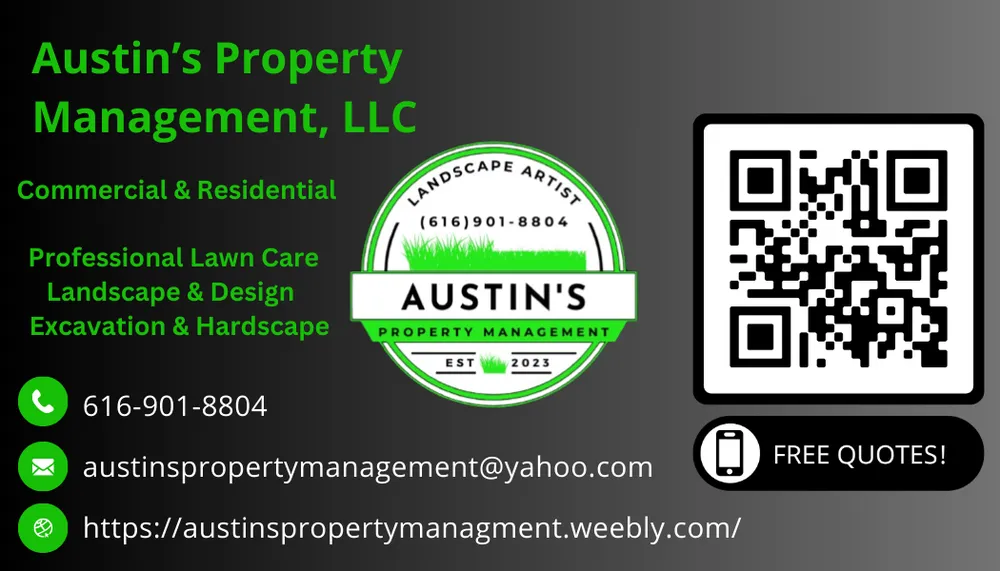 Trusted yard maintenance for beautiful yards in Sparta, MI by Austin’s Property Management