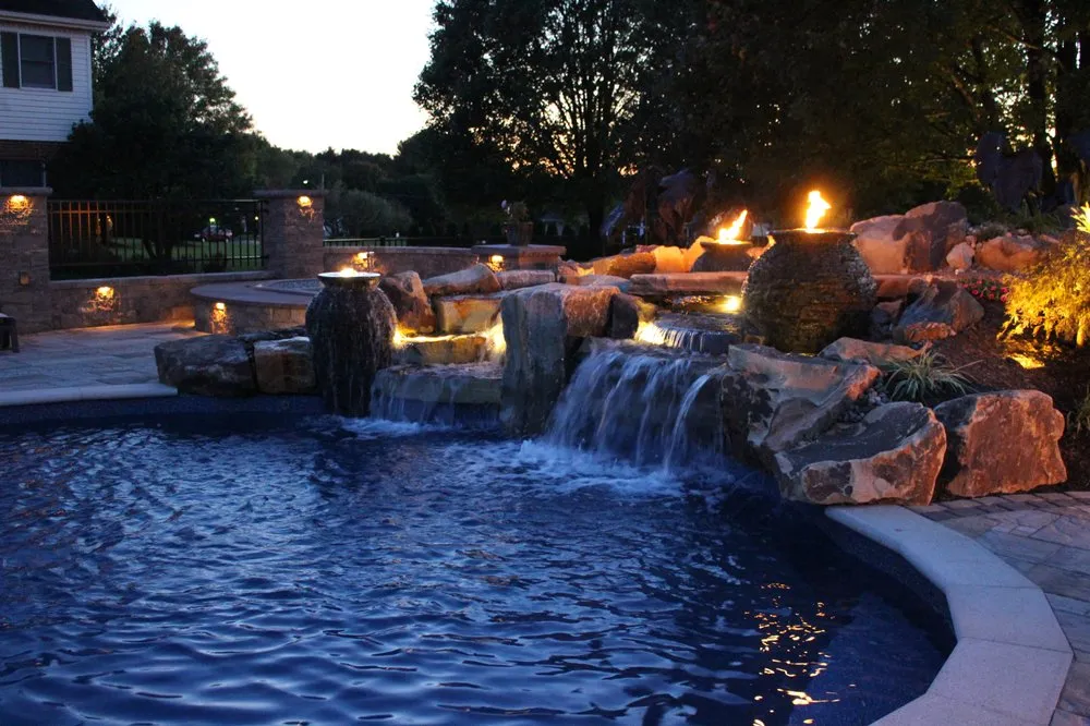 Custom yard maintenance for residential properties in Denver, PA by Authentic Homescapes