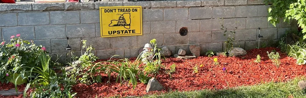 Top-rated garden landscaping for homes in Medina, NY by Authentic Lawn Care