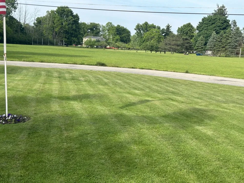 Trusted garden landscaping in Medina, NY by Authentic Lawn Care