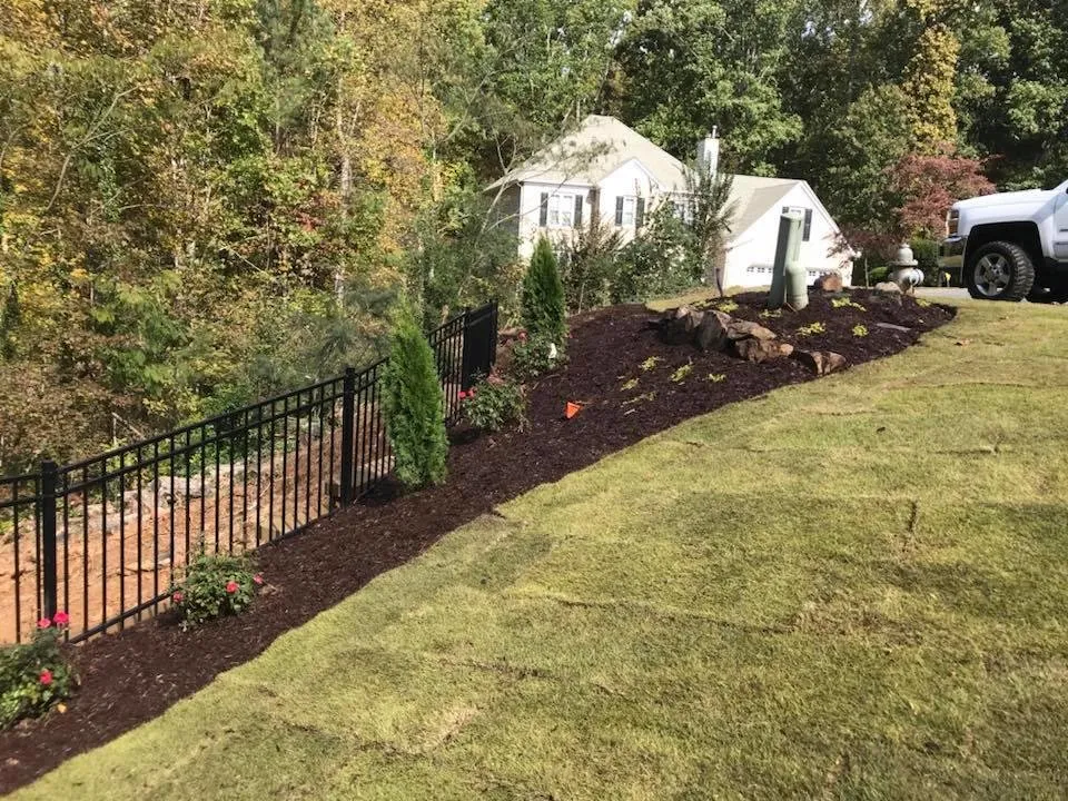 Expert landscape installation in Kennesaw, GA by Autumn Landscape Company