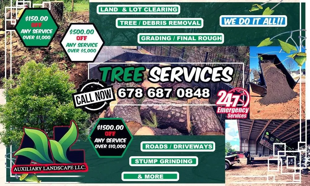 Trusted lawn mowing service experts serving Stone Mountain, GA - Auxiliary Landscape