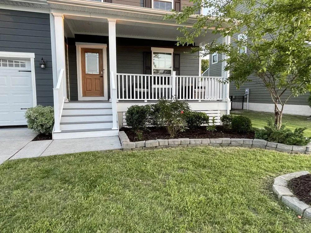 Professional landscape installation for outdoor upgrades across Chesapeake, VA - AV Clean Cut Landscaping