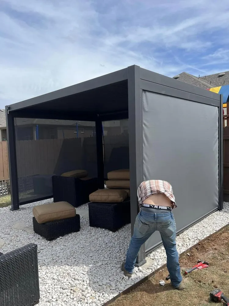 Affordable garden landscaping in Marble Falls, TX by AV Construction & Landscaping