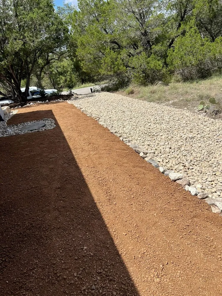 Custom yard cleanup service in Marble Falls, TX - AV Construction & Landscaping