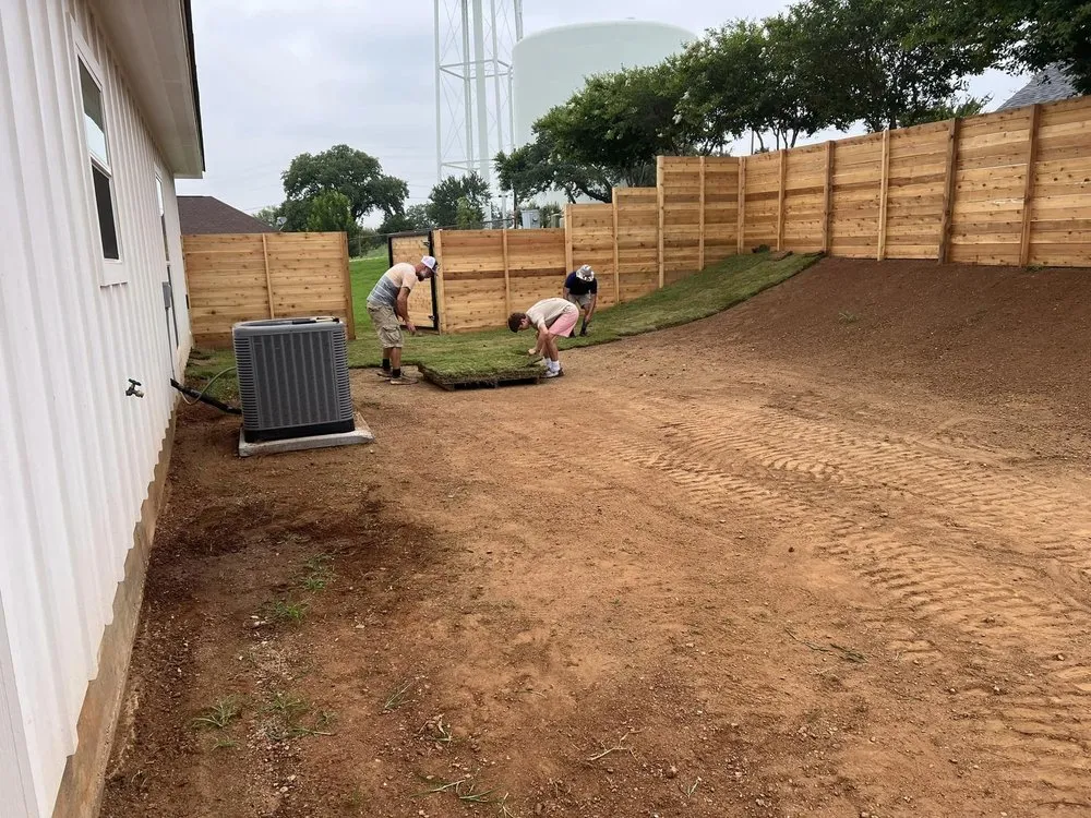 Local outdoor landscaping for year-round maintenance across Marble Falls, TX - AV Construction & Landscaping