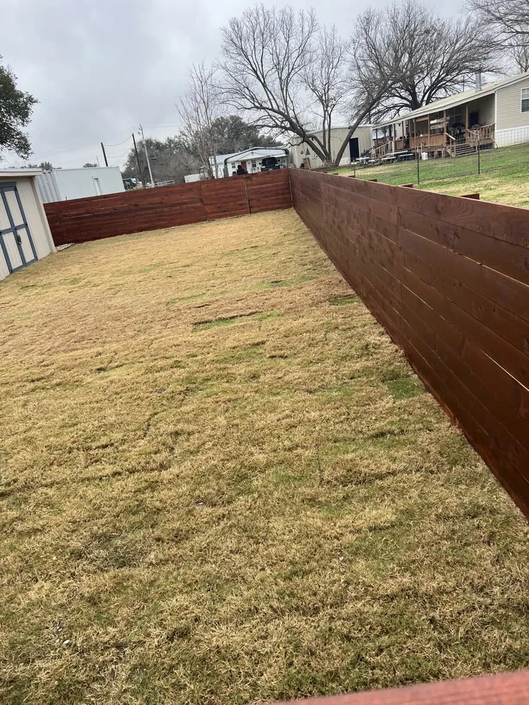 Custom landscaping services in Marble Falls, TX by AV Construction & Landscaping