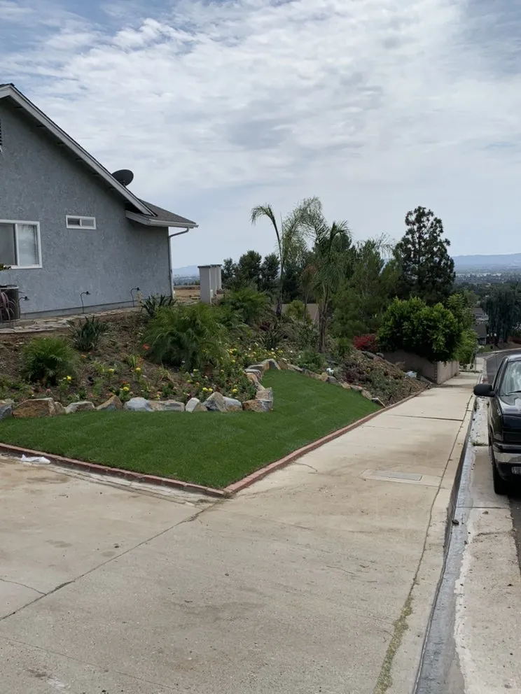 Expert outdoor landscaping in Lake View Terrace, CA by AV Customs