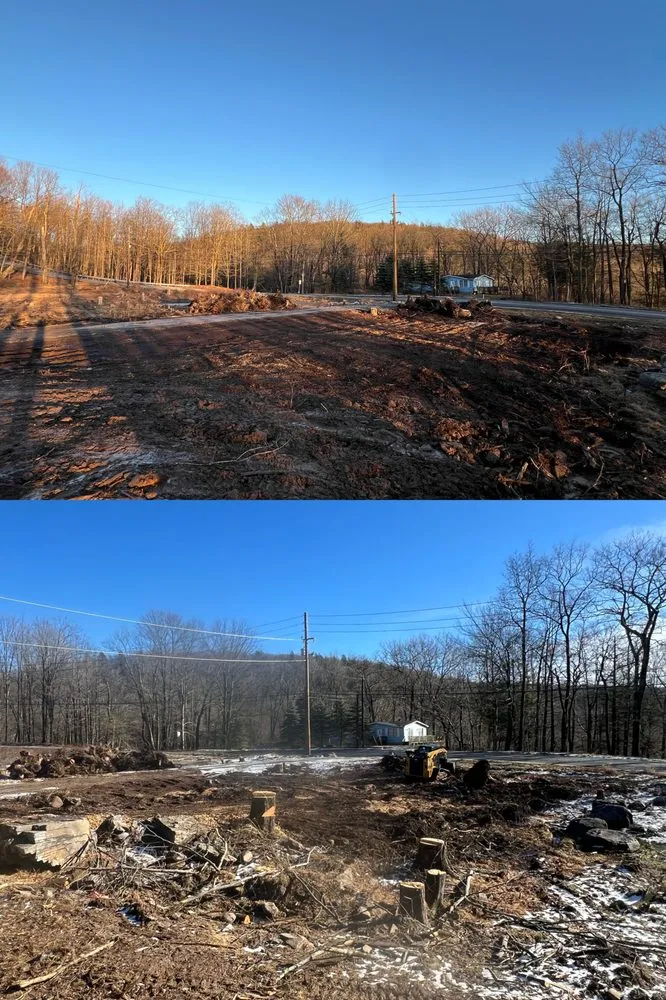 Custom landscaping services in Bath, PA by AV Excavations