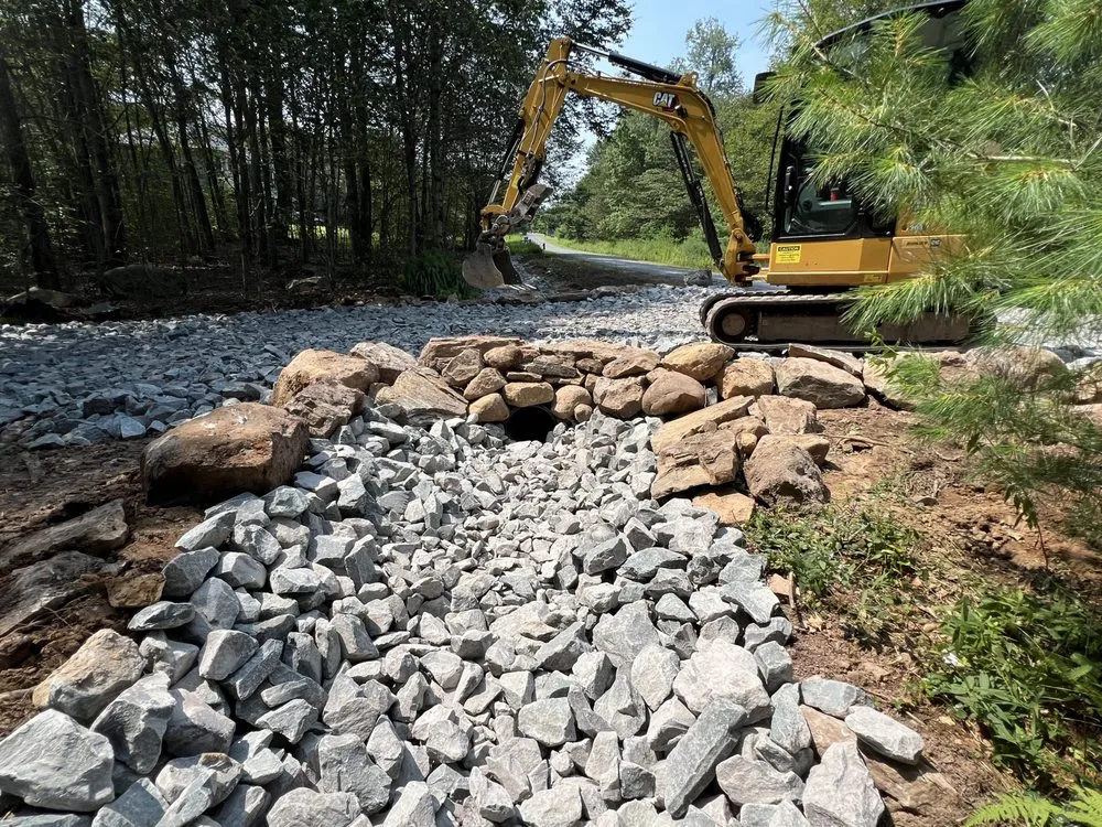 Local outdoor landscaping experts serving Bath, PA - AV Excavations